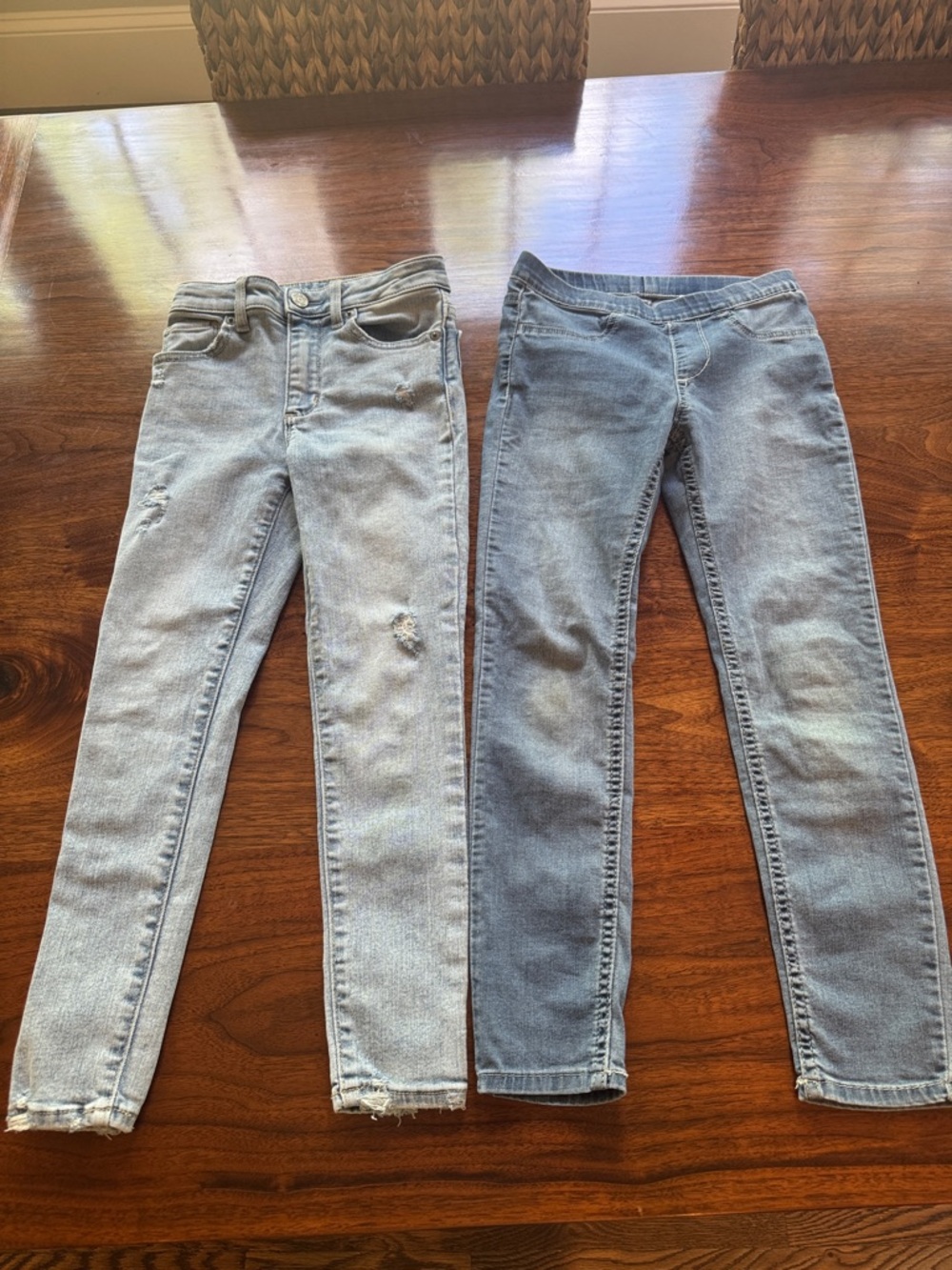 GAP Kids Light Wash and Medium Wash Blue Jeans Duo